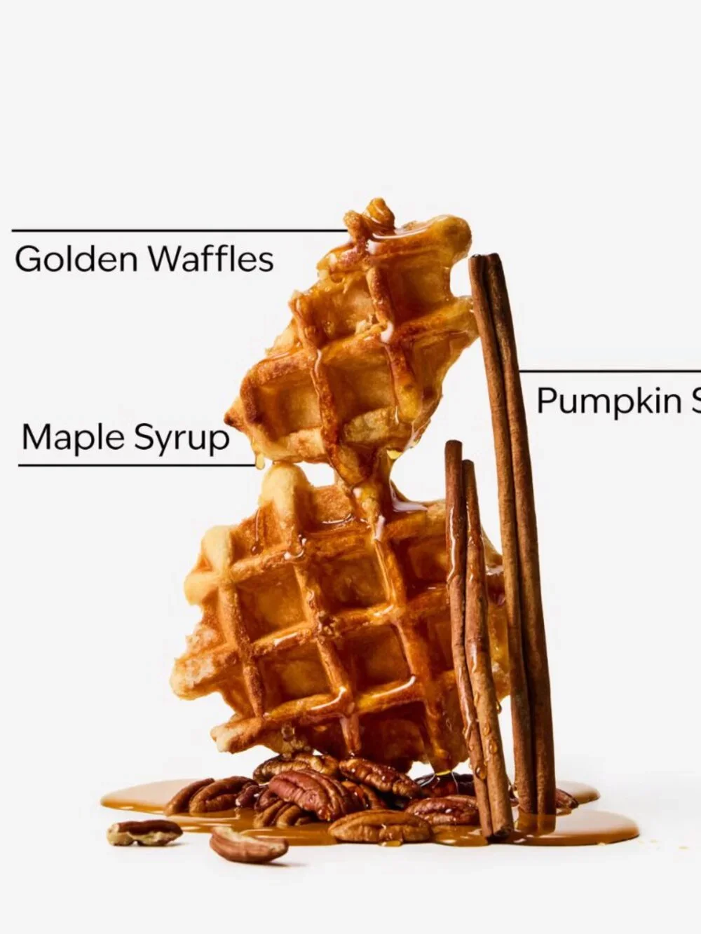 Bath & Body Works - Pumpkin Pecan Waffles Candle